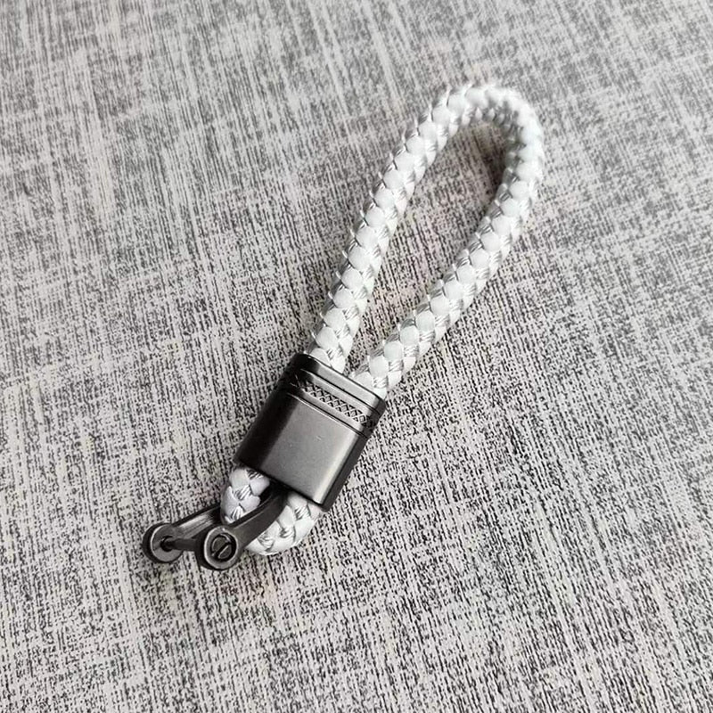 Lisslune | Braided loop keychain for car keys