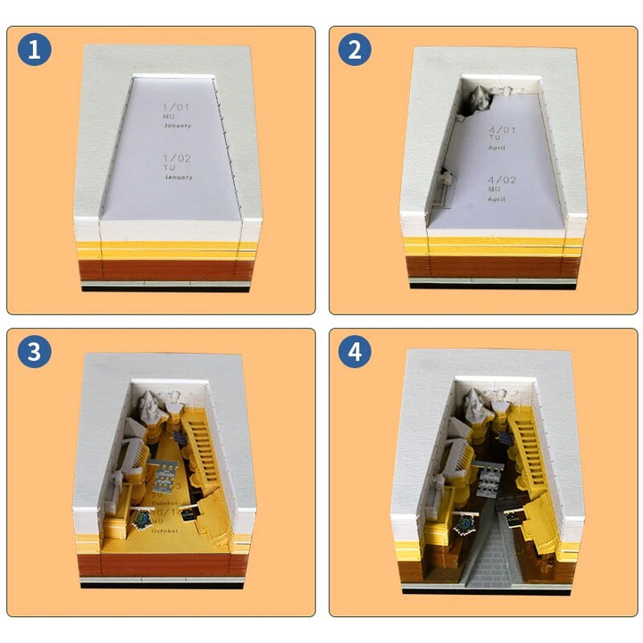 Lisslune | 3D Illuminated Memo Pad