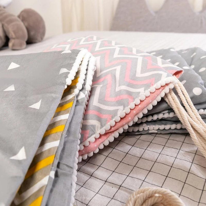 Lisslune | Cozy Cotton Kids Hammock Swing - Trendy Indoor-Outdoor Chair