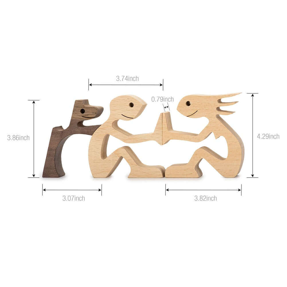 Lisslune | Danish Wooden Animal Ornaments