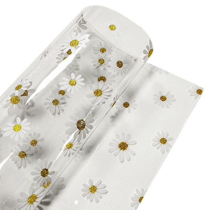 Lisslune | Floral Elegance PVC Craft Film for Creative Home Decor and DIY Projects