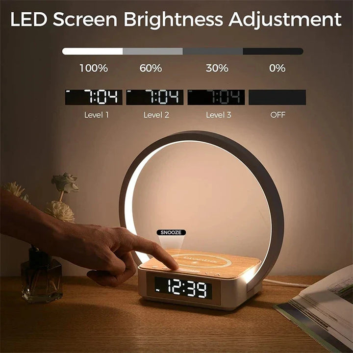Lisslune | Night Circle Wireless Charger Interactive Lamp