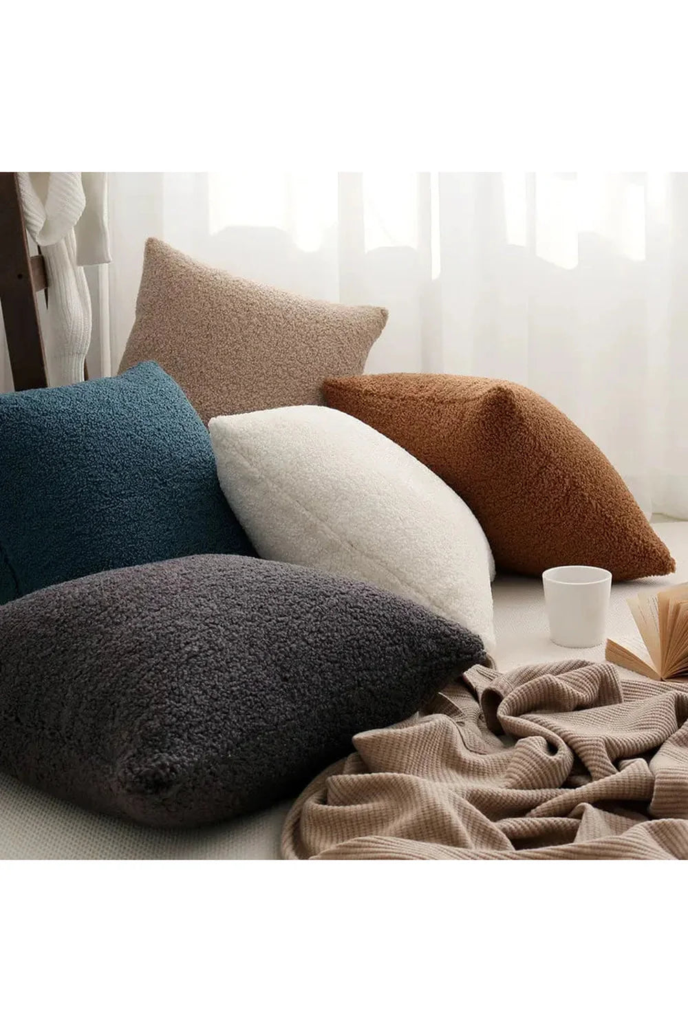 Lisslune | Decor Striped Corduroy Pillowcase