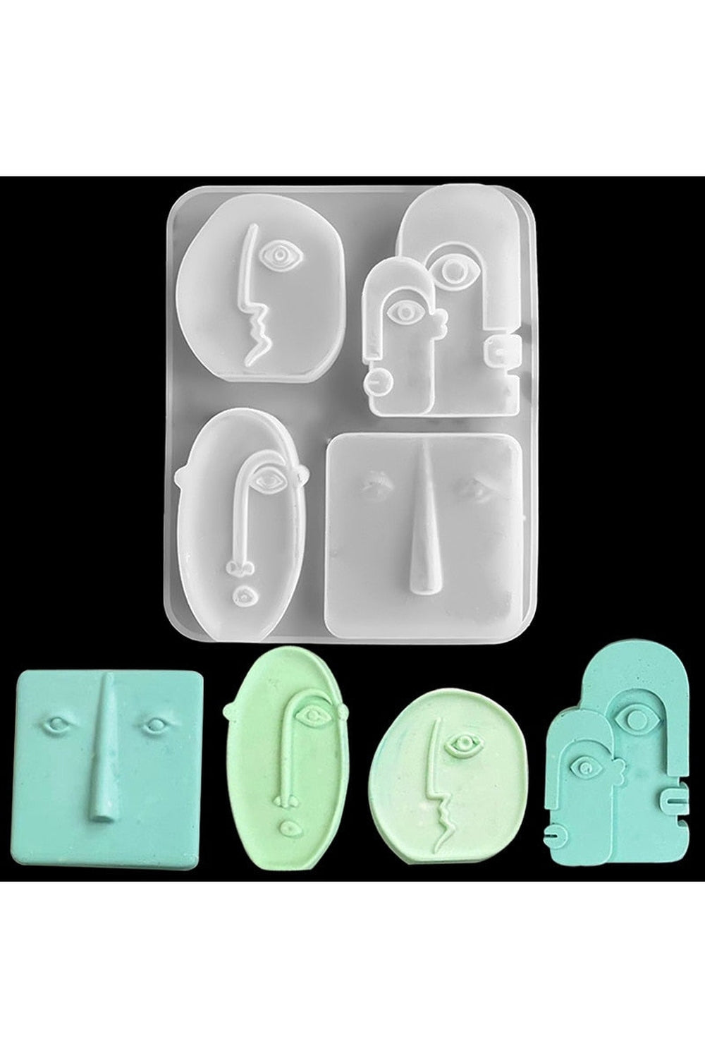 Lisslune | Face Shaped Candle Mold