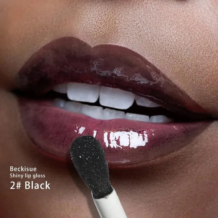 Rynx | Translucent Black Sugar Lip Oil Water Gloss Jelly Tint Mirror Lip Glaze Moisturizing Lipstick Lighten Lip Clear Lipstick Makeup