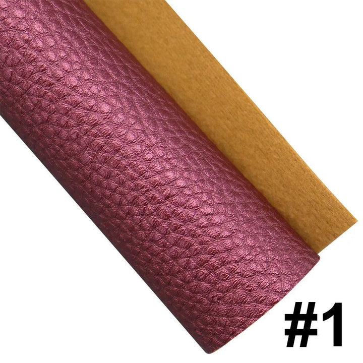 Lisslune | Chic Lychee Litchi Vegan Leather for trendy handbags and creative projects