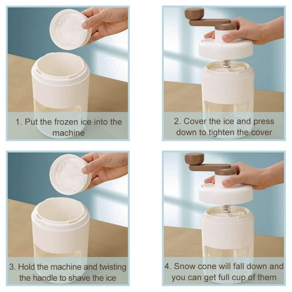 Lisslune | Break Easy Manual Portable Ice Crusher Machine