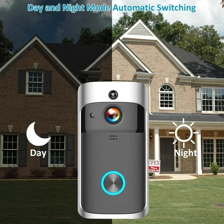 Lisslune | Wireless HD WiFi Video Doorbell | Night Vision, Two-Way Intercom & Motion Alerts for Home Security