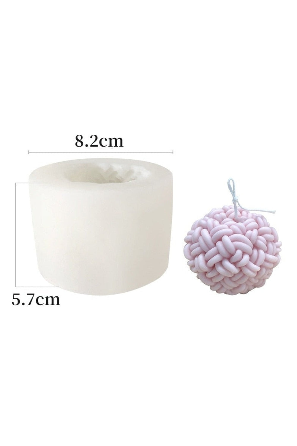 Lisslune | Cross Knot Soap Mold