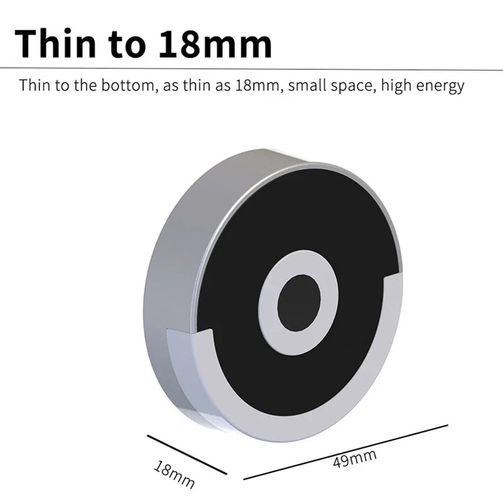 Lisslune | Compact Circular Touch LED Portable Night Lamp
