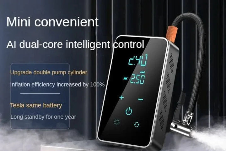 Lisslune | Portable wireless air pump with touchscreen & 150psi pressure