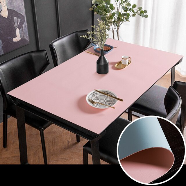 Lisslune | Nordic Minimalist Leather Waterproof Table Protector Mat