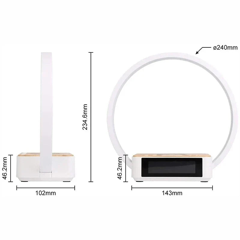 Lisslune | Night Circle Wireless Charger Interactive Lamp