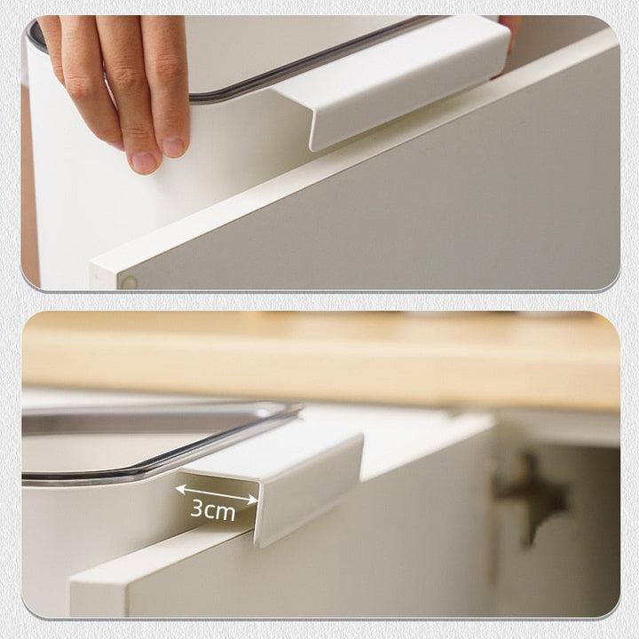 Lisslune | Kitchen Hangable Clean Corner Trash Can