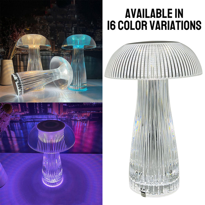 Lisslune | Rechargeable Led Mushroom Table Lamp