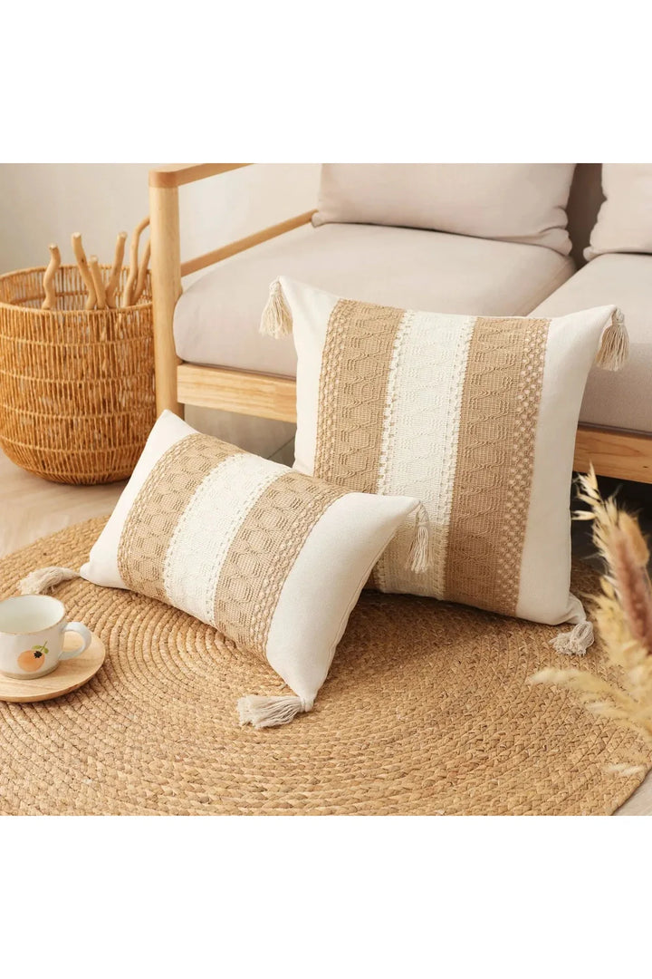 Lisslune | Crochet Tassel Cushion Cover
