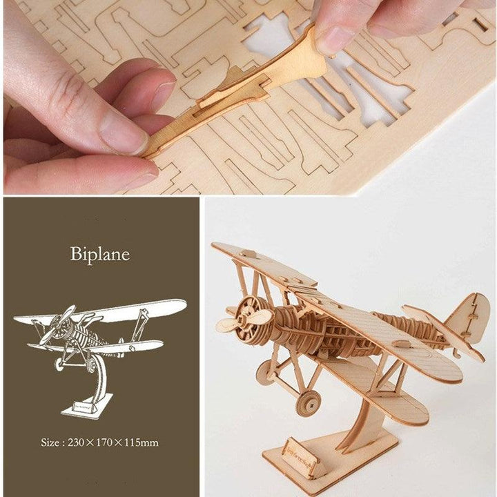 Lisslune | Creative 3D Wooden Transport Puzzle Kit - Inspiring Learning Through Play