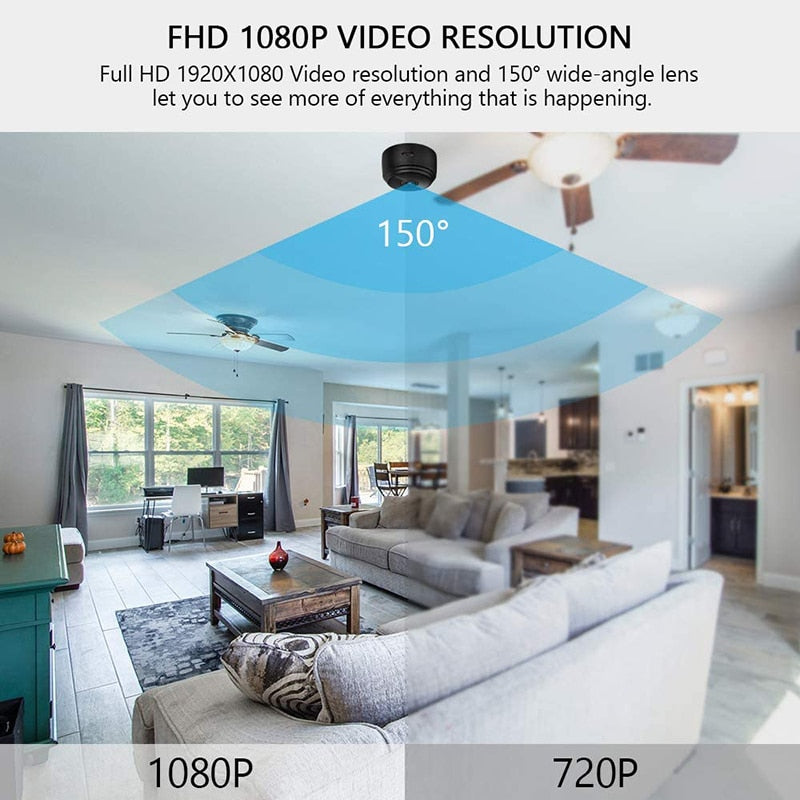 Lisslune | Mini Eye Guard Smart Wifi Camera