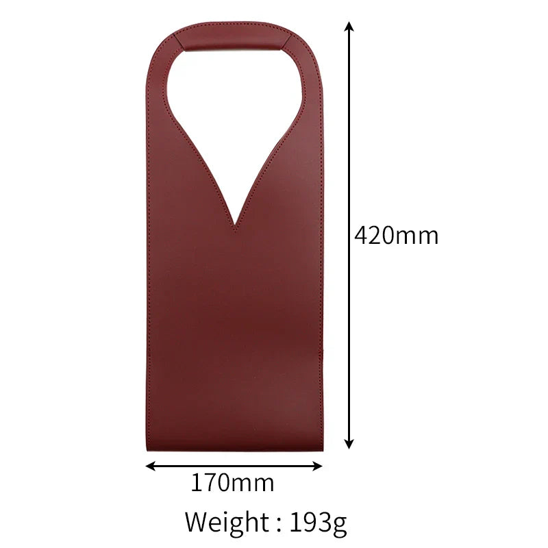 Lisslune | Wine Lover Leather Tote