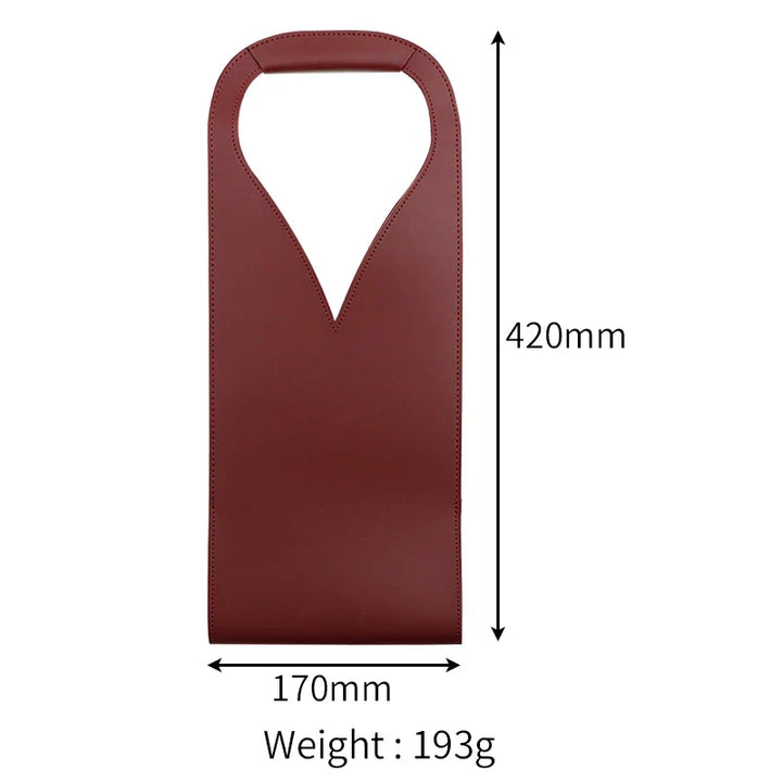 Lisslune | Wine Lover Leather Tote