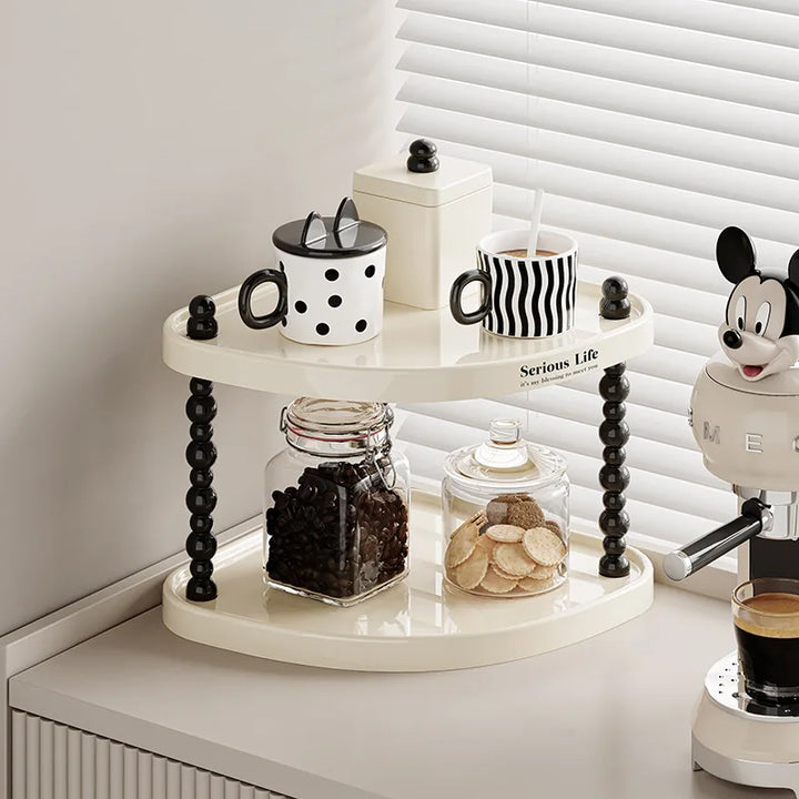 Rynx | INS Style multilayer storage shelf bathroom countertop cosmetic display desktop cup storage rack aromatherapy perfume holder