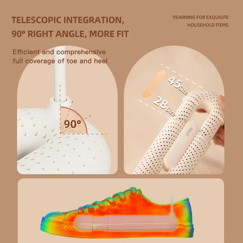Lisslune | Stretchable Portable Electric Sterilization Shoe Dryer