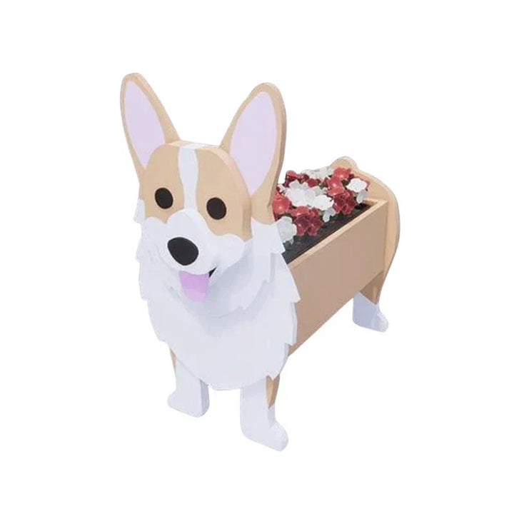 Lisslune | Flower pot - Pawsome - Dog plant container - Various breeds