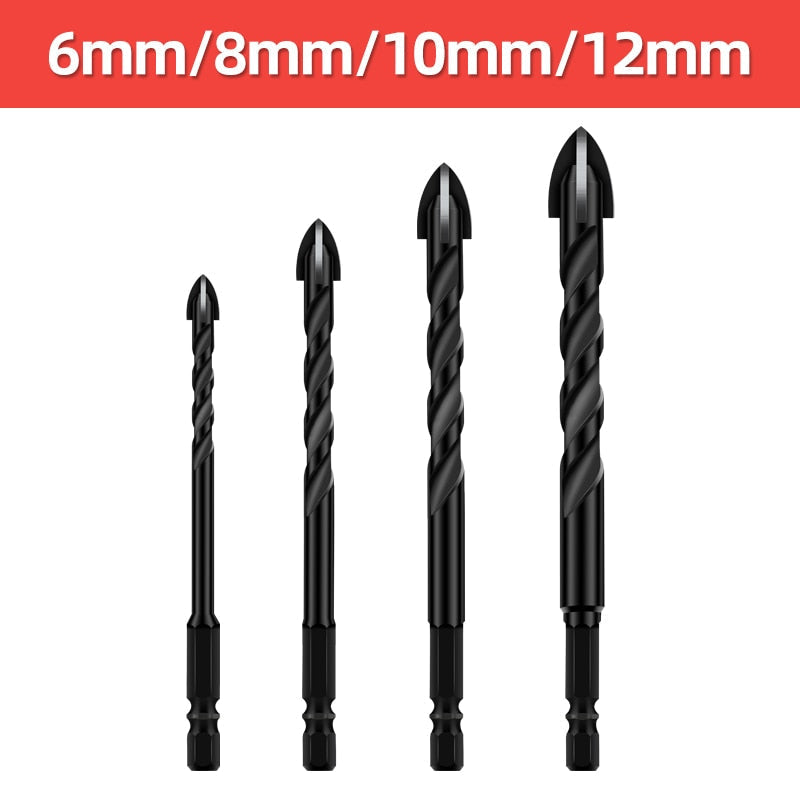 Lisslune | Heavy-Duty Mega Ultimate Cross Hex Drill Bit Set