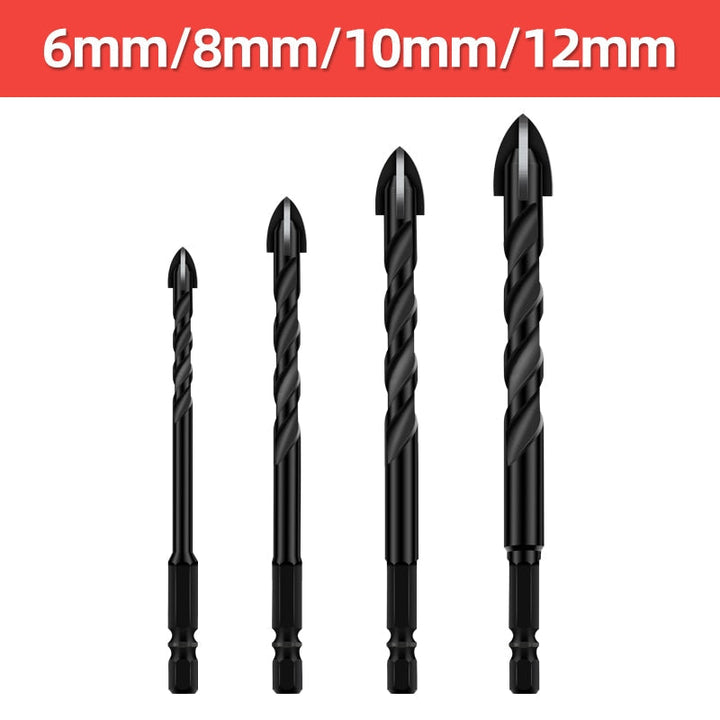 Lisslune | Heavy-Duty Mega Ultimate Cross Hex Drill Bit Set