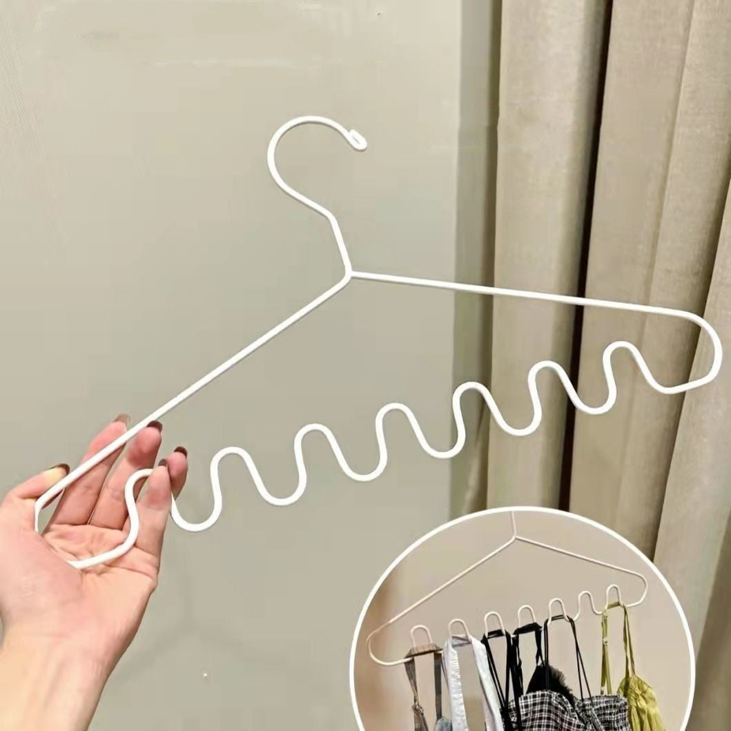 Lisslune | Japanese Space-Saving Wavy Cloth Hanger