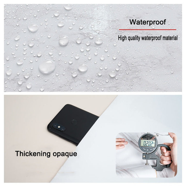 Lisslune | Marble Effect Self-adhesive Waterproof Wallpaper