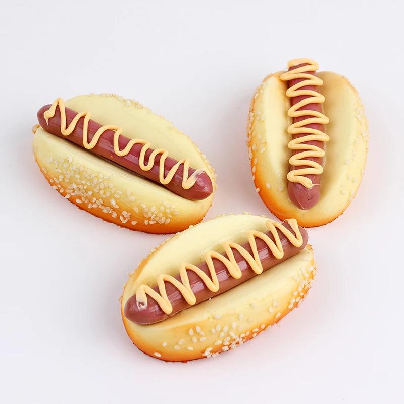Lisslune | Realistic PU Sausage Advertisement Display Prop for Hotdog Locations