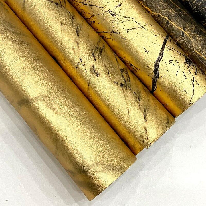 Lisslune | Luxurious waterproof marble vinyl contact paper with synthetic leather surface for elegant DIY creations