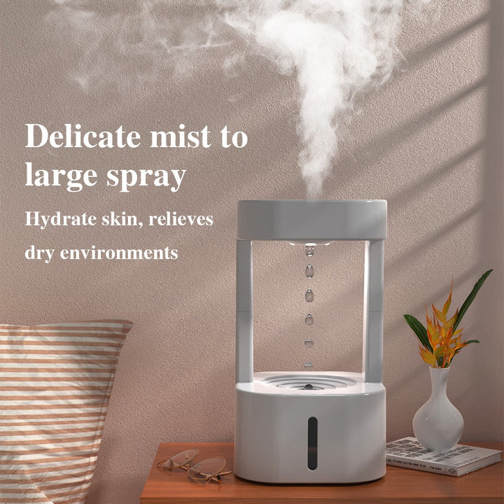 Lisslune | Ultrasonic Gravity Mist Cool Air Humidifier