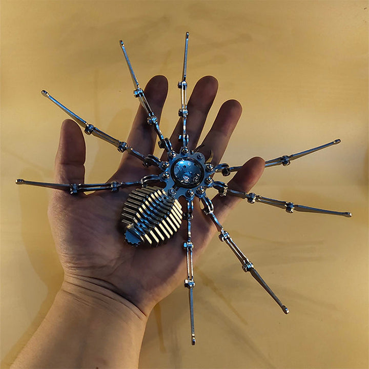 Lisslune | Robot spider Stainless Steel Mechanical Clock