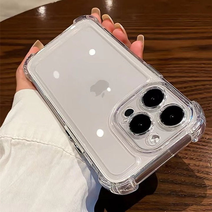 Lisslune | Shockproof transparent hard iPhone case