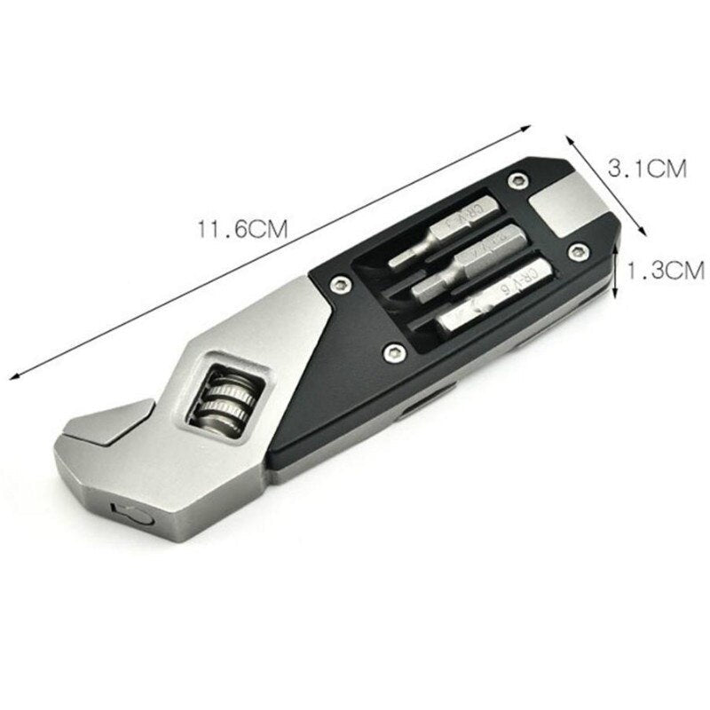 Lisslune | Pro Expert Foldable Stainless Steel Wrench Tool Set