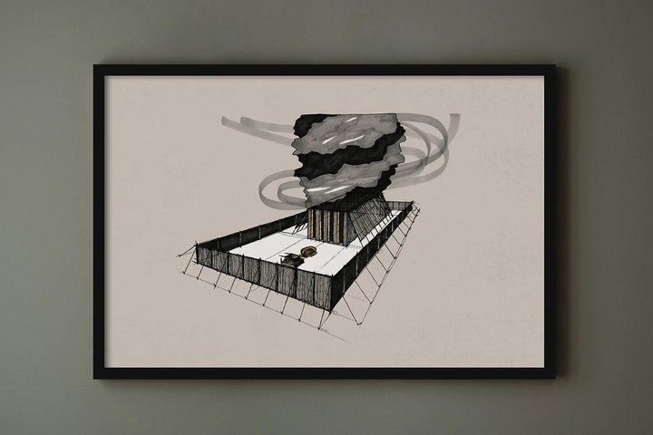 Lisslune | Exodus Canvas Poster
