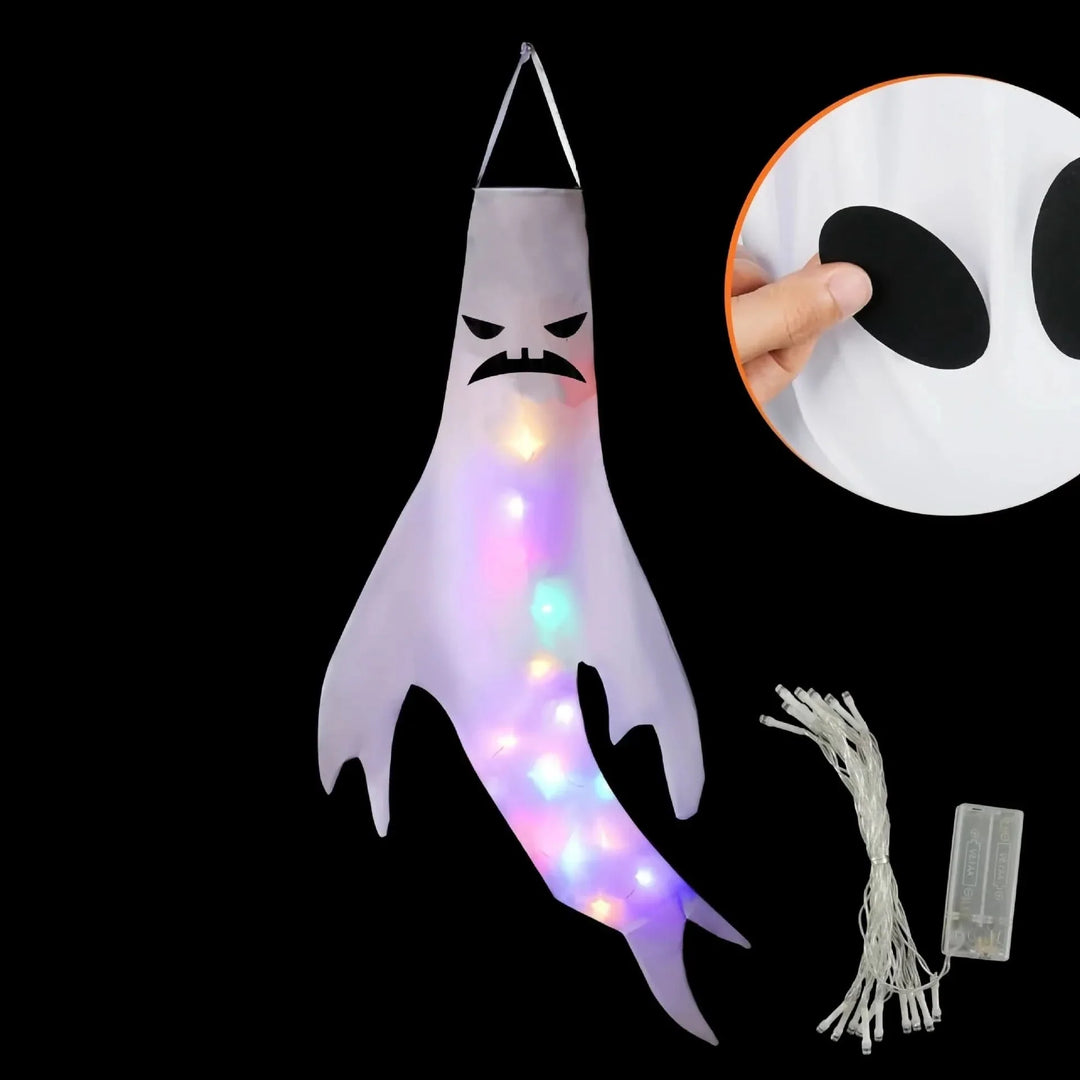 Lisslune | Halloween Hanging Ghost Lights – LED Outdoor Decor