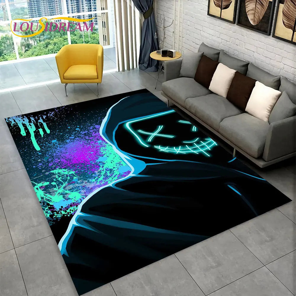 Lisslune | GameJoy Playmat – Soft 3D Gamepad Floor Mat for Children and Gamers