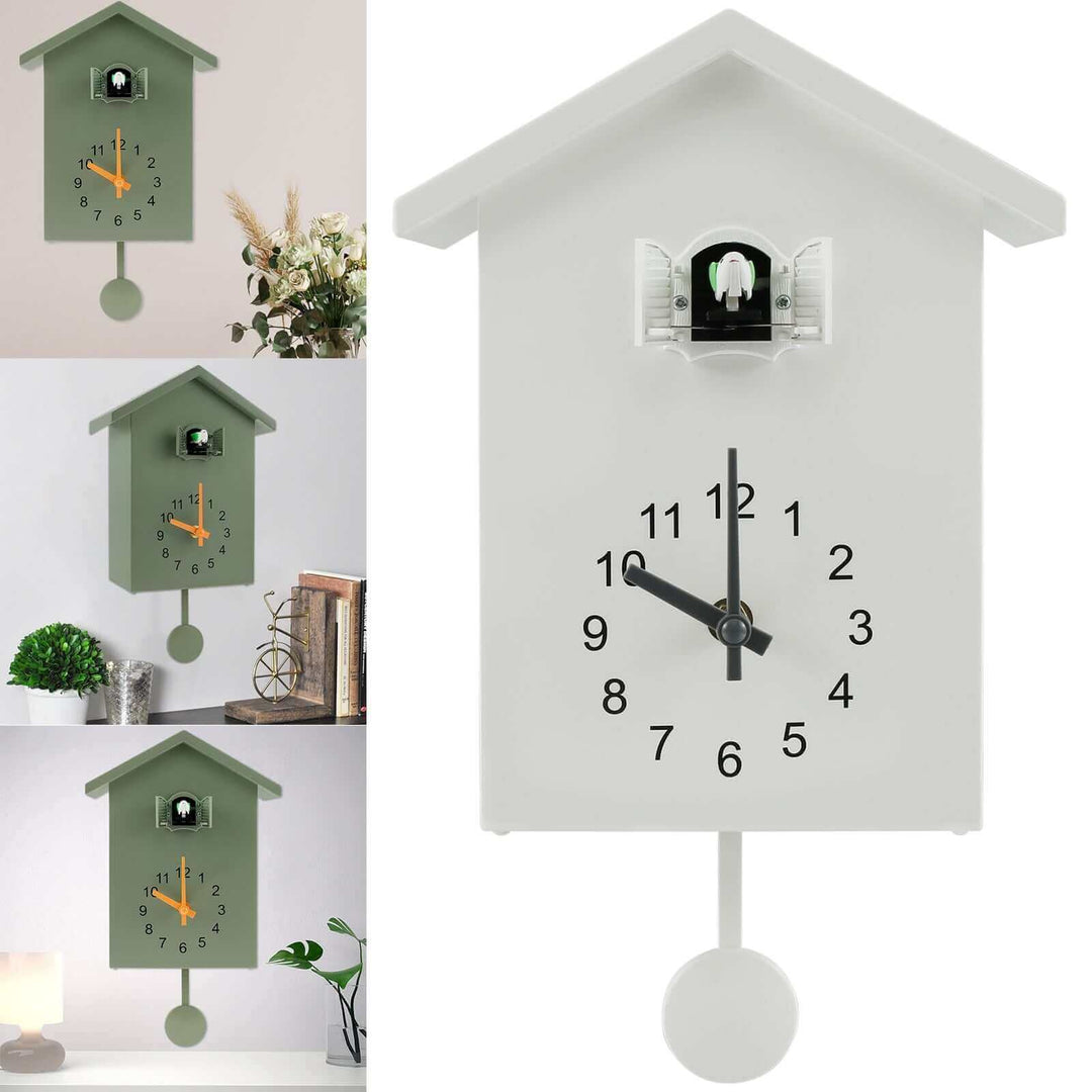 Lisslune | Contemporary Cuckoo Quartz Wall Clock