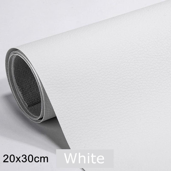 Lisslune | Jumbo XL Luxe Litchi Leather Repair Stickers - Stylish Solutions for Elegant Furniture Repairs