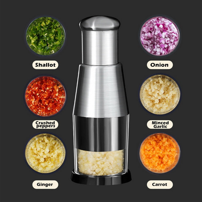 Lisslune | Handheld Manual Food Chopper Slicer