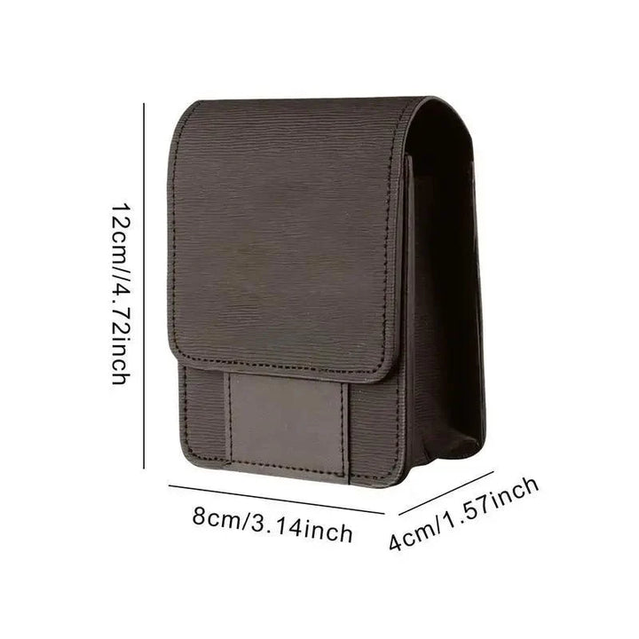 Lisslune | Luxurious waterproof golf rangefinder leather case with magnetic closure