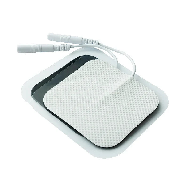 Lisslune | Therapeutic TENS Electrode Pads with Conductive Gel - Muscle Stimulator Massage Patches for Physiotherapy Relief & Pressure Pulse Therapy