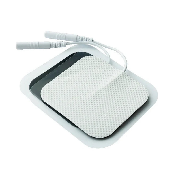 Lisslune | Therapeutic TENS Electrode Pads with Conductive Gel - Muscle Stimulator Massage Patches for Physiotherapy Relief & Pressure Pulse Therapy