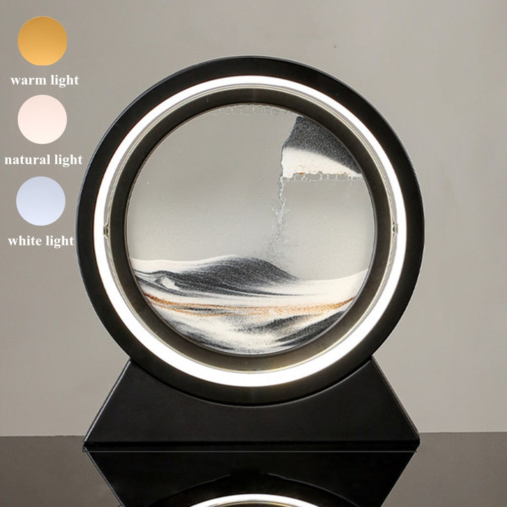 Lisslune | 3D LED Painting Sand Art Decor