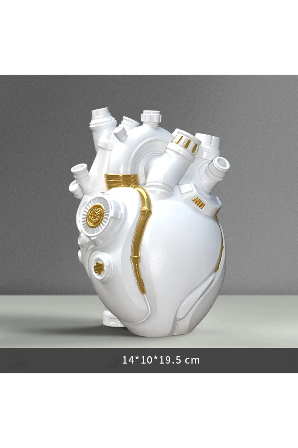 Lisslune | Resin Heart Vase