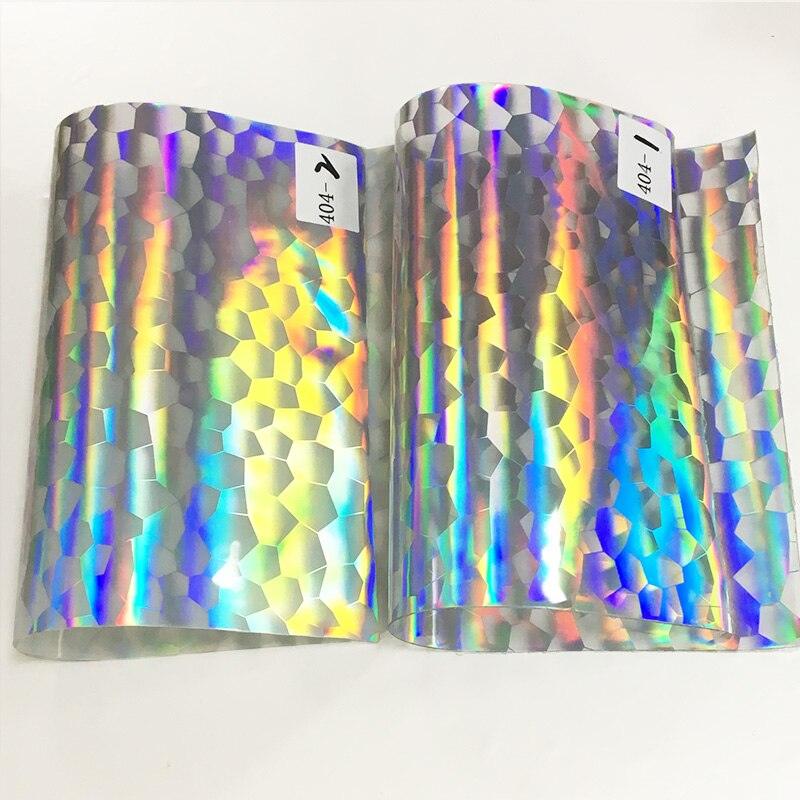 Lisslune | Iridescent football pattern PVC jelly vinyl fabric - Ideal for creative projects