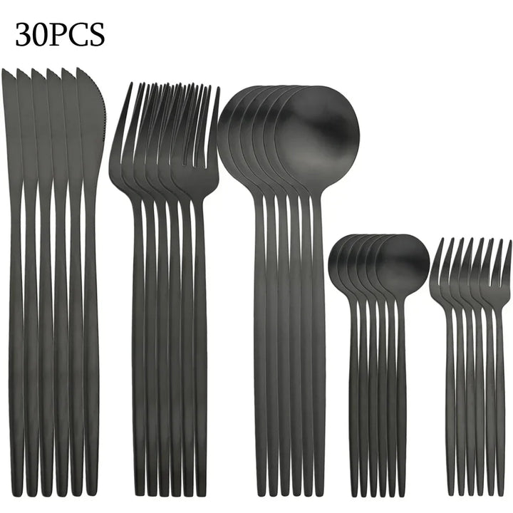 Lisslune | RefinedTable | 30-piece cutlery set